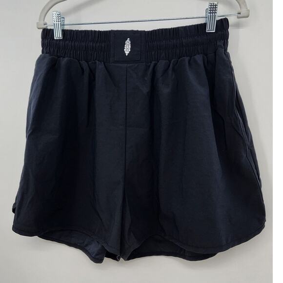 Free People Speed It Up Shorts Medium Black Running - Picture 4 of 11